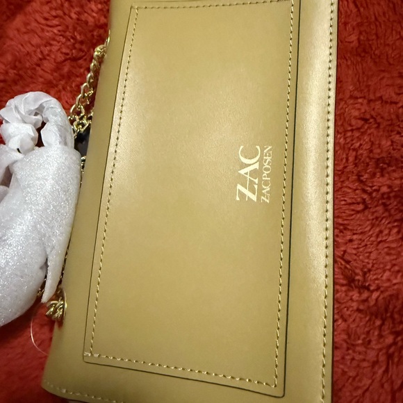 Zac Posen Gold Floral Embellished Mini Bag - Picture 7 of 7